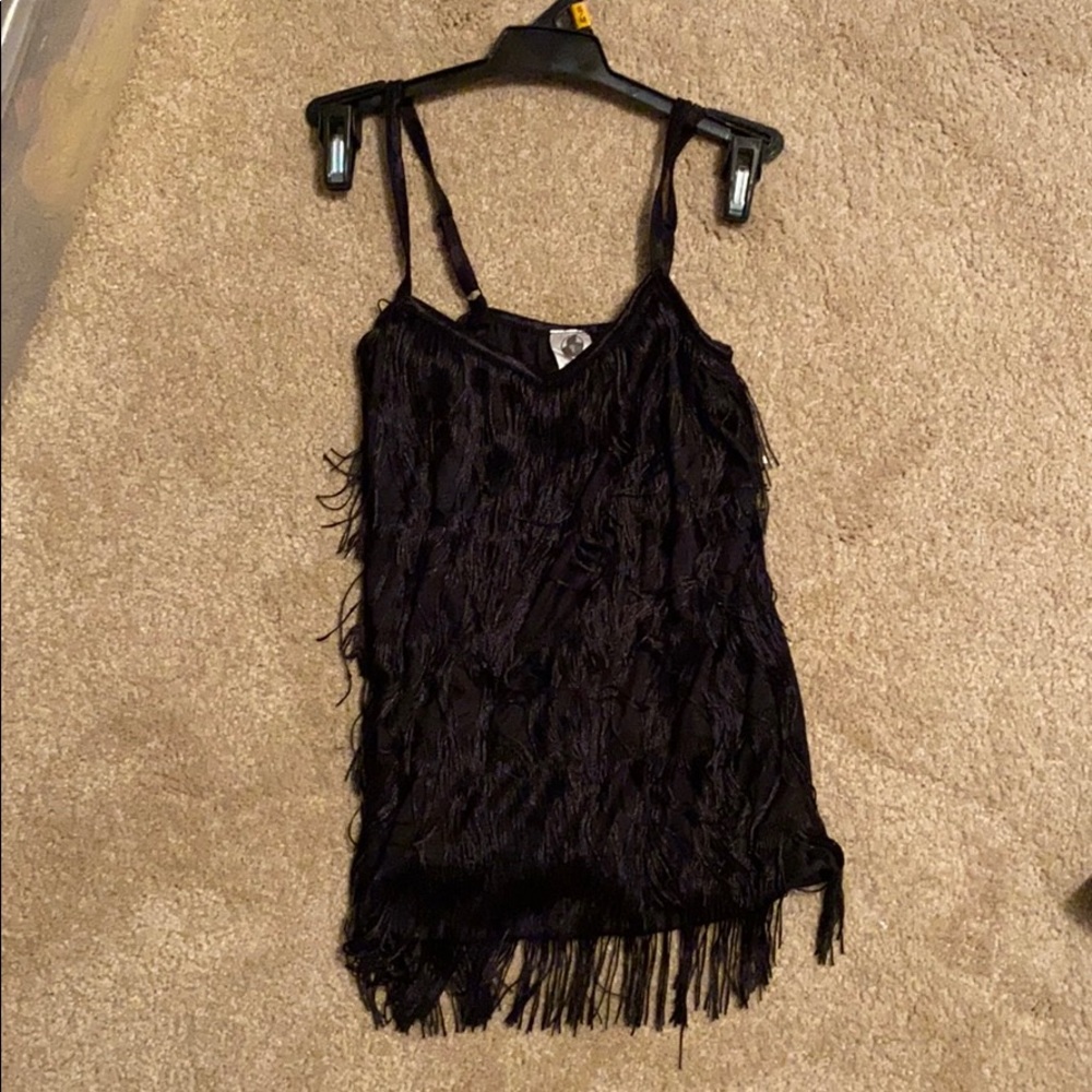 Flapper Halloween costume tank top